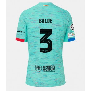 Barcelona Alejandro Balde #3 Tredje Tröja 2023-24 Kortärmad